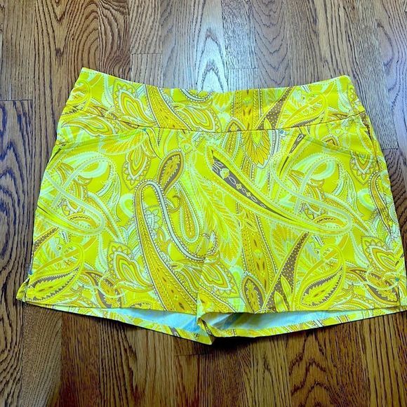 Inc Paisley Stretch Shorts 18 NWT - Picture 1 of 7